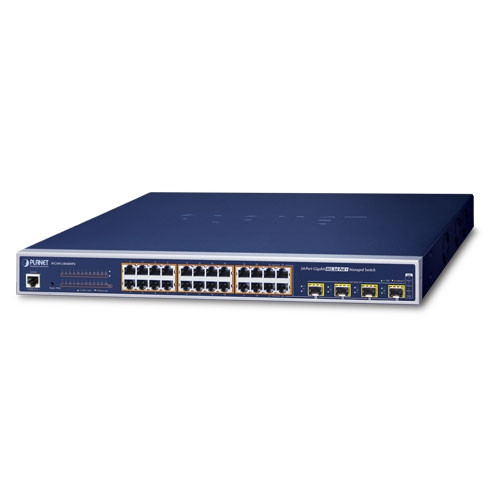Switch Gigabit L2+ PoE+ 802.3at